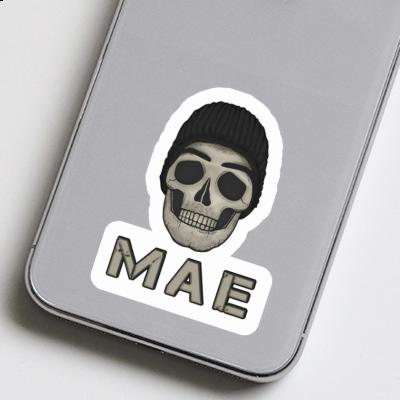 Sticker Skull Mae Notebook Image