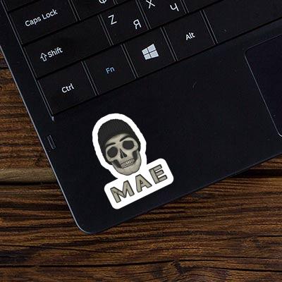 Sticker Skull Mae Notebook Image