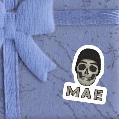 Sticker Skull Mae Notebook Image