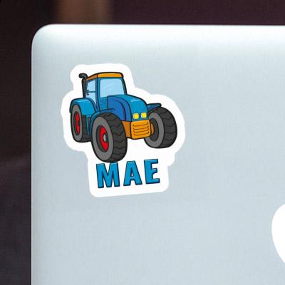 Sticker Mae Tractor Notebook Image