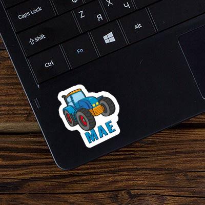 Sticker Mae Tractor Notebook Image