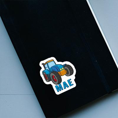 Sticker Mae Tractor Image