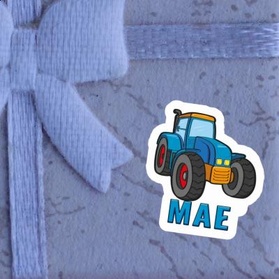 Sticker Mae Tractor Image