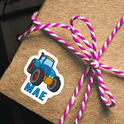 Sticker Mae Tractor Image