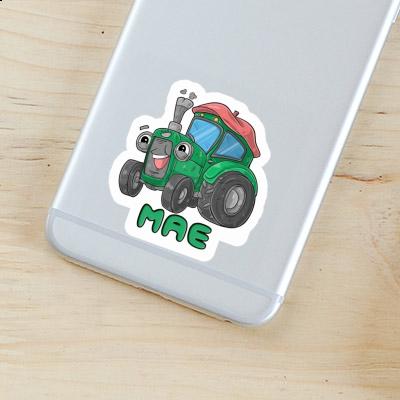 Sticker Mae Tractor Notebook Image