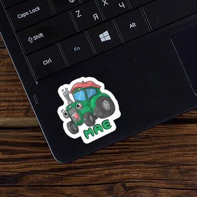 Sticker Mae Tractor Image