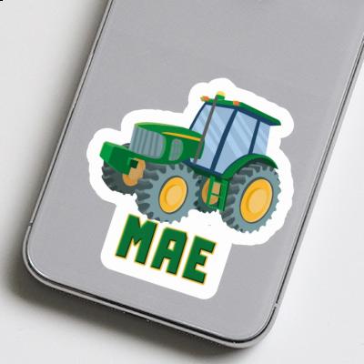 Mae Sticker Tractor Notebook Image