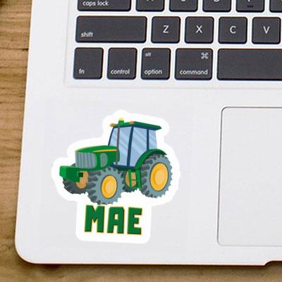 Mae Sticker Tractor Image