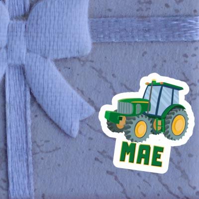 Mae Sticker Tractor Notebook Image