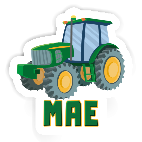 Mae Sticker Tractor Image