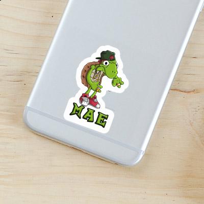 Hip Hop Turtle Sticker Mae Laptop Image