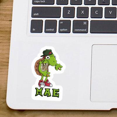 Hip Hop Turtle Sticker Mae Notebook Image