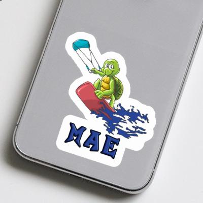 Mae Autocollant Kitesurfeur Laptop Image