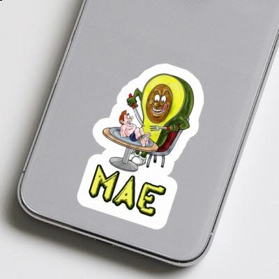 Avocado Sticker Mae Image