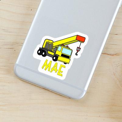 Vehicle Crane Sticker Mae Notebook Image