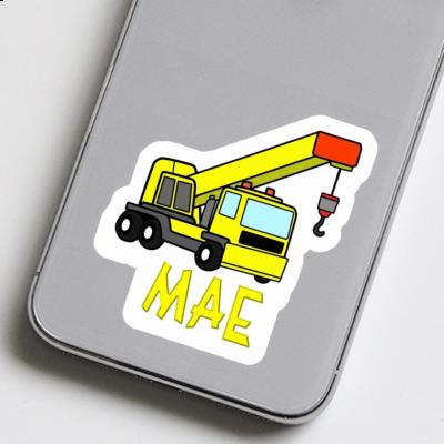 Vehicle Crane Sticker Mae Laptop Image