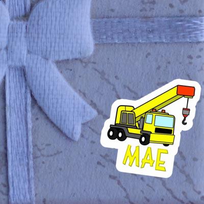 Vehicle Crane Sticker Mae Notebook Image