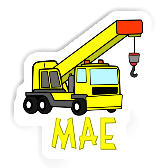 Vehicle Crane Sticker Mae Gift package Image