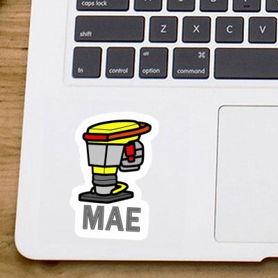 Mae Sticker Vibratory Rammer Notebook Image