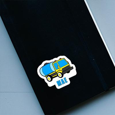 Water Truck Sticker Mae Notebook Image