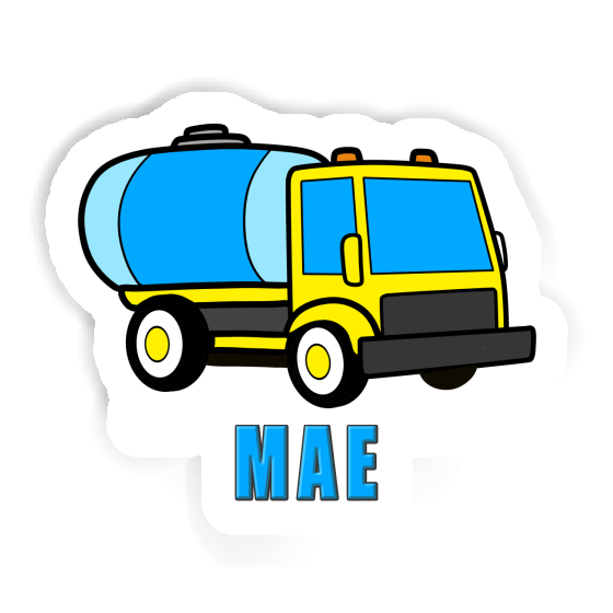 Autocollant Camion d'eau Mae Notebook Image