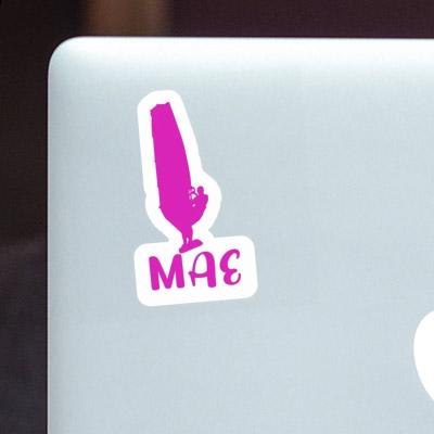 Sticker Mae Windsurfer Laptop Image