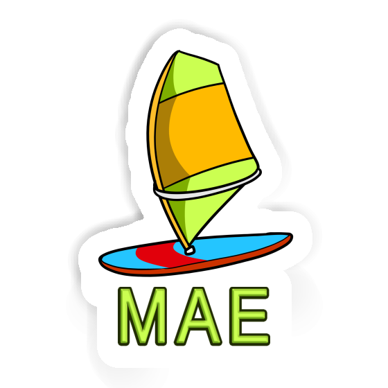 Mae Sticker Windsurf Board Notebook Image