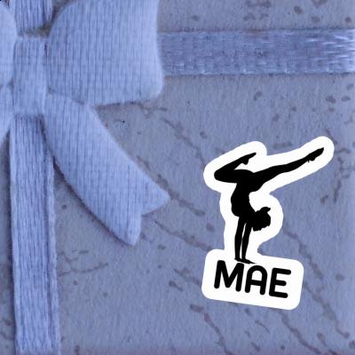 Sticker Mae Yoga Woman Gift package Image