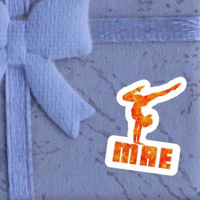 Mae Sticker Yoga Woman Gift package Image