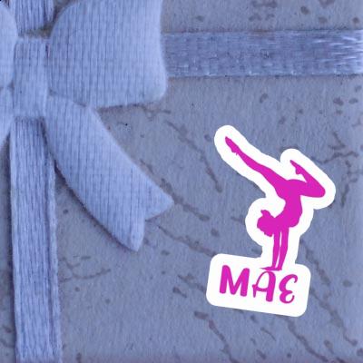 Mae Sticker Yoga Woman Gift package Image