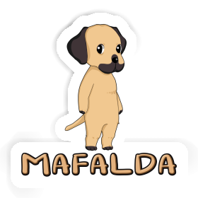 Autocollant Mafalda Rhodésian Ridgeback Image