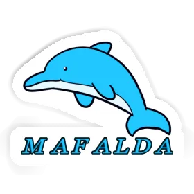 Sticker Dolphin Mafalda Image