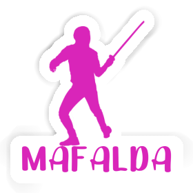 Autocollant Escrimeur Mafalda Image