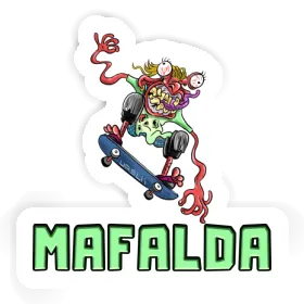 Autocollant Mafalda Skateur Image