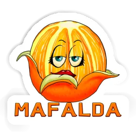 Mafalda Sticker Orange Image