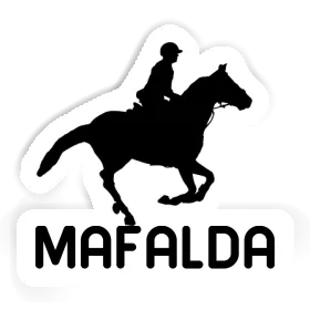 Sticker Horse Rider Mafalda Image