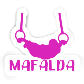 Gymnaste aux anneaux Autocollant Mafalda Image