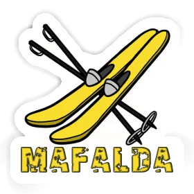 Sticker Ski Mafalda Image