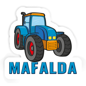 Mafalda Sticker Tractor Image