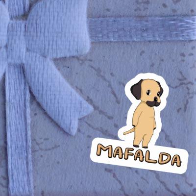 Autocollant Mafalda Rhodésian Ridgeback Laptop Image