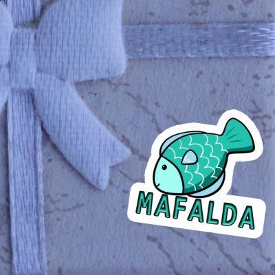 Sticker Mafalda Fish Laptop Image