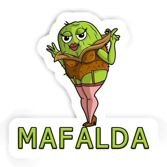 Sticker Kiwi Mafalda Notebook Sticker Kiwi Mafalda Gift package Image