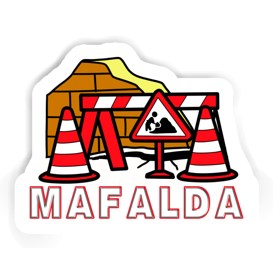 Aufkleber Baustelle Mafalda Laptop Image