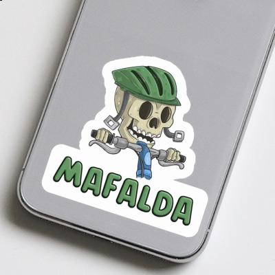 Fahrradfahrer Aufkleber Mafalda Fahrradfahrer Aufkleber Mafalda Image