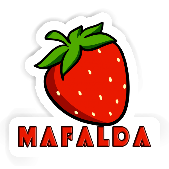 Mafalda Sticker Strawberry Notebook Mafalda Sticker Strawberry Gift package Image