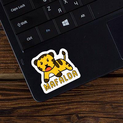 Autocollant Bébé tigre Mafalda Laptop Autocollant Bébé tigre Mafalda Laptop Image