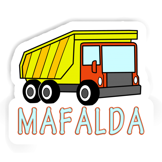 Autocollant Mafalda Tombereau Autocollant Mafalda Tombereau Image