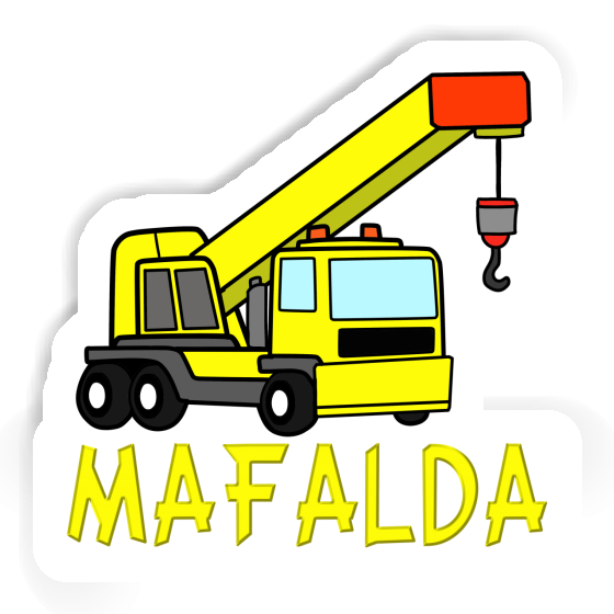Mafalda Aufkleber Fahrzeugkran Image