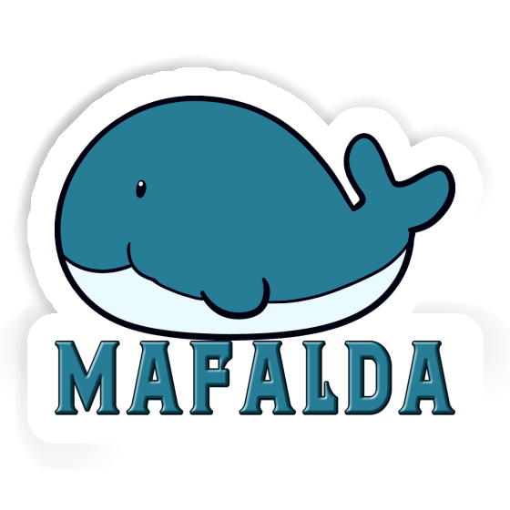 Autocollant Mafalda Baleine Notebook Autocollant Mafalda Baleine Gift package Image