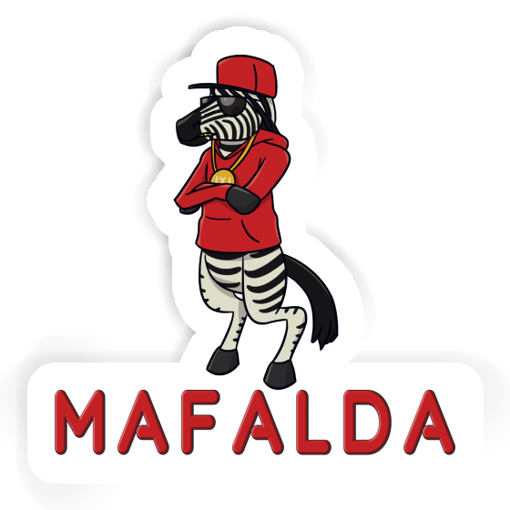 Zebra Sticker Mafalda Zebra Sticker Mafalda Image